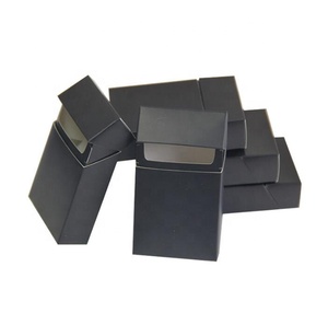 Paquet personnalisé de 1ml 2ml 3ml 5ml 3 5ml Testeur d'échantillon de parfum mat <span class=keywords><strong>Boîte</strong></span> en papier noir style <span class=keywords><strong>cigarette</strong></span> avec insert - Product Image 3