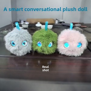 Juguete de Peluche de Silicona Interactivo con Voz Inteligente, Muñeco de Compañía con IA y Ojos LED, Regalo de Cuentos para Niños y Niñas de 5 a 7 Años - Product Image 4