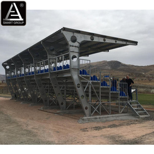 Ghế khán đài kim loại, khán đài cố định, chỗ ngồi khán đài có mái che cho sân vận động ngoài trời, bán trực tiếp từ nhà máy - Product Image 4