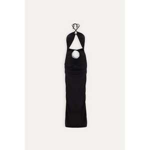 Black <b>Cocktail</b> <b>Dress</b> with Intricate Back Detail - Product Image 2