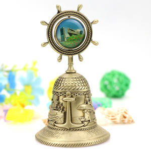 Viking Souvenirs Gift Custom Metal 3D Grabable <span class=keywords><strong>Brass</strong></span> Dinner Bell - Product Image 6