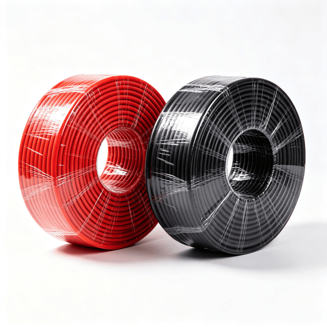 6 Mm² H1z2z2-k Tinned Copper Cable 1500v 2.5mm4mm6mm Pv1-f High Temperature Stranded Solar Cable Tuv Certification Uv Resistant