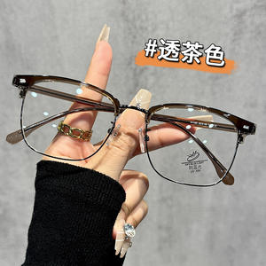 Gafas Ópticas con Montura Media Tipo Ceja 31155, Protección Anti Luz Azul, Lentes de PC Unisex, Ancho Medio, Origen Taizhou - Product Image 2