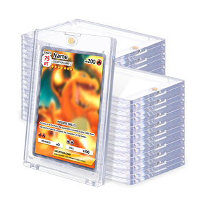 hard cases for pokemon cards Amazon.com: FunGuys Graded Card Storage Box, Trading Card Case for PSA  Graded Pokemon, Sports Card Storage Boxes as PSA Holder, Baseball Card Slab  Case Holder for Trading Cards : Toys & Games main image 1