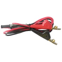 Fil de cuivre sûr et non destructif Piercing pince crocodile multimètre câble pièces d'instruments accessoires 4mm fiche banane