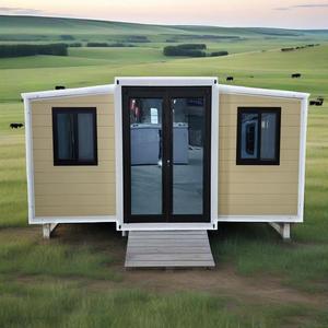 האיכות הטובה ביותר 20ft 40ft prefab מודולרי מיכל זעיר בתים חד-נבנו מראש בתים מתקפלים חדרי שינה קלים להרחבה - Product Image 1