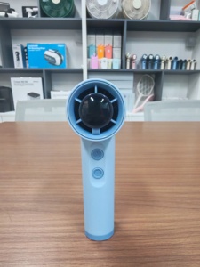 Mini Ventilador Turbo Portátil 40000 RPM con Pantalla Digital, 3000mAh, Recargable por USB, para el Mercado de Japón y Corea - Product Image 4