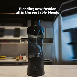 Sıcak satış fabrika doğrudan tedarik HD-10 600ML elektrikli USB şarj edilebilir taşınabilir Blender USB <span class=keywords><strong>Protein</strong></span> Blender taşınabilir Mini Blender - Product Image 4
