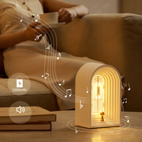 Lampe de chevet haut-parleur led, décoration d'intérieur, pour le salon, la chambre à coucher