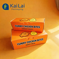 Caja Moderna y Ecológica para Pollo y Papas Fritas Kailai, Caja para Llevar Pollo Frito, Caja para Snacks