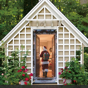 Custom Logo Hang Brief Banners Vrolijk Kerst Garagedeur Banner Cover Voor Feest Decoraties - Product Image 2