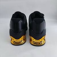 Chaussures de musculation à haute stabilité avec semelle non compressible et sangle sécurisée pour la puissance et le contrôle