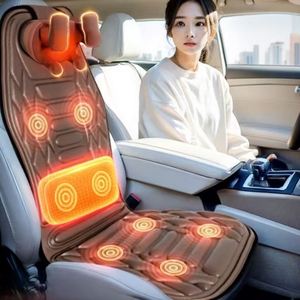 Coussin de massage électrique Shiatsu pour la maison avec fonction musicale - Puissance 50W, modèle OEM YJ-308B pour le cou et le corps, utilisation sur siège de voiture - Product Image 1