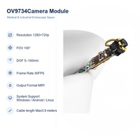 Module de caméra USB miniature OV9734 3,3 mm 1280x720 CMOS pour inspection par endoscope industriel