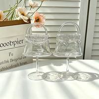 Ensemble de tasses à lait en verre à double paroi modernes - Passe au micro-ondes et au lave-vaisselle, unisexe, pour les fêtes et le bureau