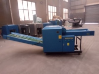 Équipement de recyclage textile haute performance, machine de découpe de feuilles de caoutchouc souple pour vêtements usagés