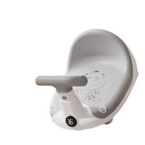 Siège de bain bébé dessin animé sensible à la température chaise de bain en plastique antidérapante pour bébé prend en charge les enfants assis couché bébé douche - Product Image 1