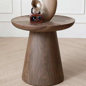 Table basse et table d'appoint en bois massif <span class=keywords><strong>de</strong></span> chêne/bois <span class=keywords><strong>de</strong></span> bouleau/noyer - Meubles <span class=keywords><strong>de</strong></span> salon durables et écologiques - Product Image 2