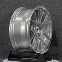 Jantes en alliage d'aluminium forgé DCTC 18-20 pouces, couleur bronze foncé, concaves profondes, 5x112/5x114.3/5x120, 25 mm pour M3 Mercedes C63 Audi, neuves