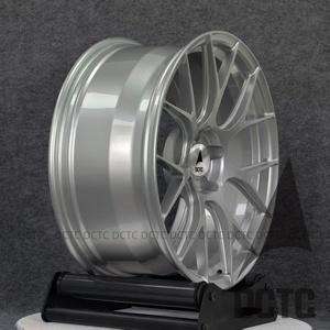 ล้ออัลลอยด์อะลูมิเนียมฟอร์จสี Gunmetal ขนาด 18-20 นิ้ว ขอบเว้าลึก 5x112/5x114.3/5x120 25 มม. สำหรับ M3 Mercedes C63 Audi รุ่นใหม่ - Product Image 3