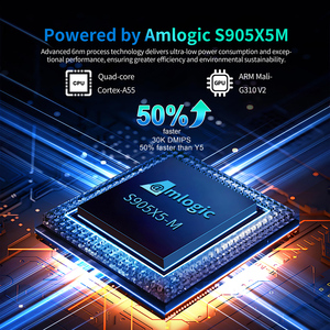 Topleo 2025 <span class=keywords><strong>Android</strong></span> 14 thông minh TV Box thu vệ tinh với Amlogic x96m200 s905x5m 8K Quad core Bộ vi xử lý Set Top Box - Product Image 3