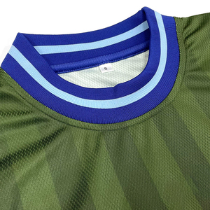 T-shirt pour homme personnalisé de haute qualité, coupe classique, jersey en mélange polyester/coton, respirant, écologique, imprimé, vente en gros - Product Image 3
