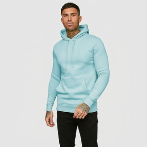 Sudaderas con Capucha Personalizadas para Hombre, 420g, 100% Algodón Velour, Media Cremallera, Invierno, Impresión Digital, Logotipo Bordado - Product Image 1