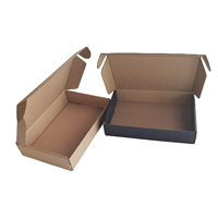 Faltbare Kraftkarton-Verpackung Wellpappe Flachkarton Biologisch Abbaubare Wellpappe-Verpackungsbox
