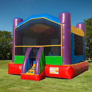 Nouveauté : château gonflable pour enfants, multicolores, violet, pour garçons et filles, en PVC, 13 pieds, pour <span class=keywords><strong>location</strong></span> de fête - Product Image 6