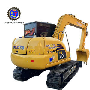 Excavatrice utilisée de Pc70-8 de KOMATSU en bon état Les composants de noyau incluent le moteur et la pompe disponibles à la vente - Product Image 1