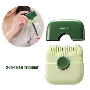 Nuevo Peine Cortador de Puntas Abiertas 2 en 1 Multifuncional para Niñas, Herramienta Profesional para Cortar Cabello Fino y Grueso - Product Image 1