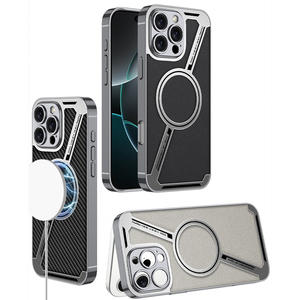 Funda GKK con Diseño en Forma de Z y Electrochapado para iPhone 16 Pro Max, Carga Inalámbrica Magnética, Resistente al Agua y a Impactos - Product Image 1