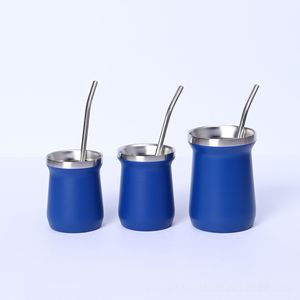 5oz stile argentino in acciaio inox Mate tazza a doppio strato bottiglia di birra sottovuoto brasiliano Mini tazza di caffè portatile - Product Image 6