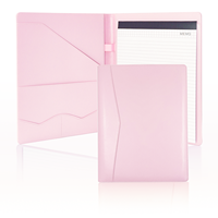 Portafolio de Cuero PU, Organizador de Documentos, Carpeta A4, Tarjetero, Documentos Legales, Carpeta para Entrevistas, Bloc de Notas Tamaño Carta Incluido