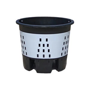 Shengyang Nursery Pot 30L/25L Plastic Round Flower Pot With Drainage Holes For Green <b>Plants</b> And Flowers - Product Image 2