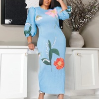 Robe plissée élégante à manches lanternes et col rond pour femme, style décontracté, mode bureau européenne et américaine, pour usage quotidien, vente en gros