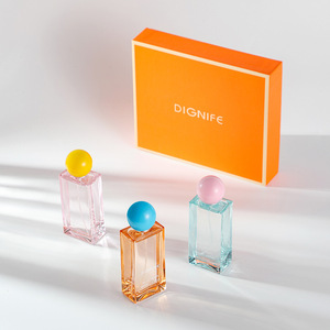 Set Regalo di Profumi da Donna, 3 Pezzi, Eau De Toilette Floreale, Confezione di Lusso <span class=keywords><strong>in</strong></span> Cristallo, Regalo per Festa della Mamma, San Valentino, Compleanno, Scatola Personalizzata OEM - Product Image 2