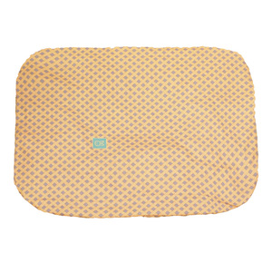 Funda para cama de perro a cuadros de algodón rectangular lavable, protector de cama para perro - Product Image 3