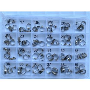 Forniture Dentali Ortodontiche: Bande Molari in Acciaio Pre-saldato ROTH / MBT / Edgewise per Ortodonzia Manuale - Product Image 1