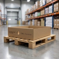 Boîte de rangement en carton recyclable et robuste pour 12/24/36 canettes de boisson, 330 ml, pour canettes de bière, supermarché, avec pelliculage mat et gaufrage
