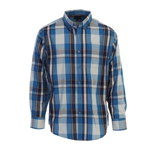 New Trendy <b>Men's</b> Solid Color Long Sleeve Casual <b>Shirt</b> 100% Cotton Poplin Hot Sale Factory Manufacturer and Wholesale <b>Corduroy</b> - Product Image 1