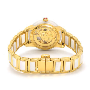 Reloj Dragon and Phoenix Luxury Original Couple Automatic <b>Mechanical</b> <b>Watch</b> Natural Jade Montre - Product Image 4