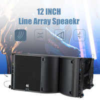 Système de sonorisation professionnel à 2 voies, enceinte Line Array Active 12 pouces, enceinte de scène, équipement audio pour église