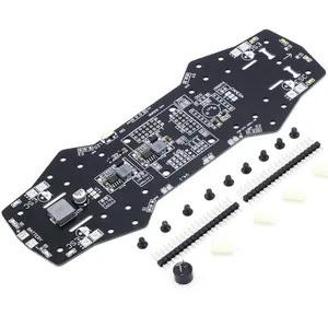 Naze32 CC3D PDB Placa De Distribuição De Energia PCB 5/12 BEC Campainha LED Para Rc QAV250 Quadcopter