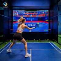 Nouveau simulateur mural interactif de tennis AR, équipement de divertissement sportif VR pour parcs à thème et centres de jeux