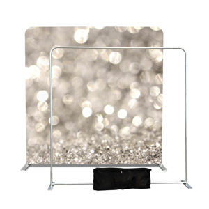 Detachable 8/10/20ft Pillowcase <strong>Photo</strong> Booth Photography Backdrop Trade Show Exhibition Expo Backdrop Stand Display Backdrop Wall