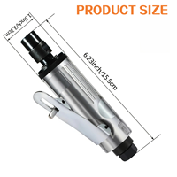 Kit de mini-meuleuse pneumatique UROSFER 3 mm 6 mm pour la réparation des pneus de voiture - Outils pneumatiques de meulage et de polissage Garantie de 3 ans Personnalisable