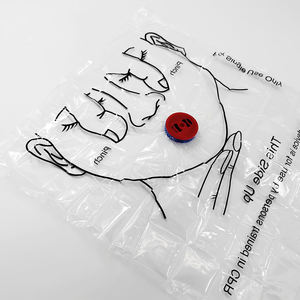 Logo personalizzato usa e getta per scudo viso con tasche personalizzate di emergenza CPR forniture mediche di emergenza - Product Image 1