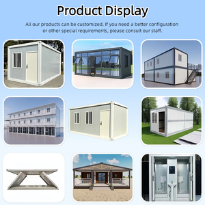 Casa Container Pieghevole di Lusso Moderna, Casa Modulare Prefabbricata con 3 Camere da Letto per Alloggi Temporanei, Case Prefabbricate - Product Image 2