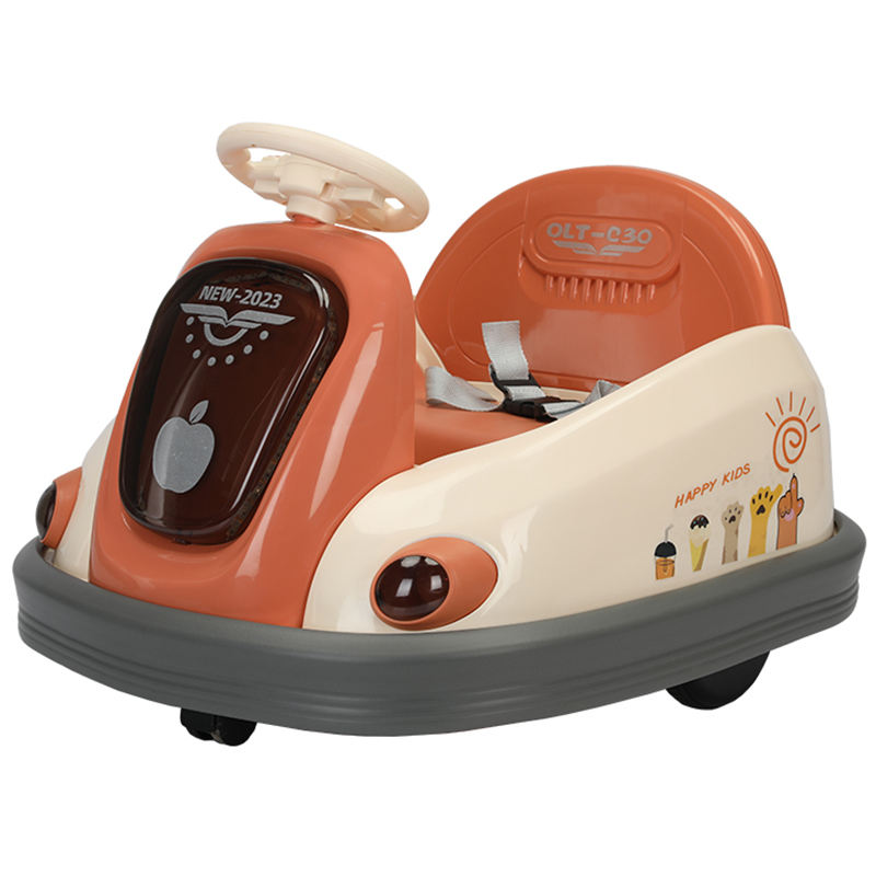 Kidzone Bumper Car Electric Toy Cars for Kids to Drive 360